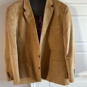 Nautica microsuede Tan Blazer